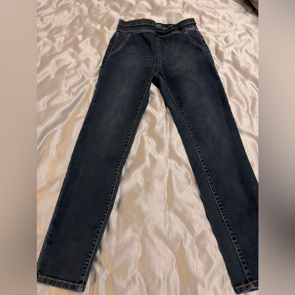 Soho high waist straight leg jeans with stretch
